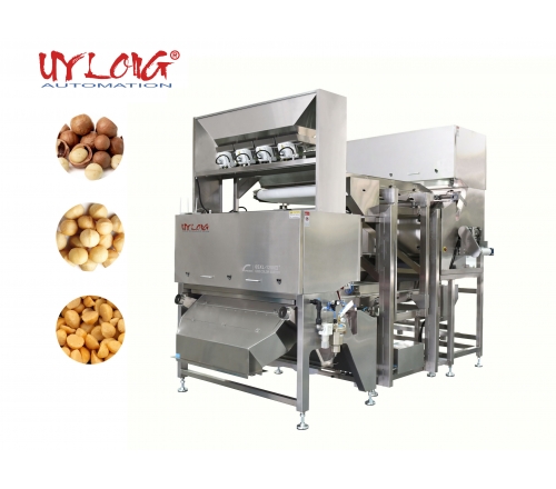 Máy tách màu hạt mắc ca 6SXL-1200D2