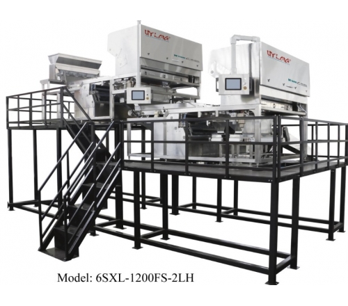 MÁY TÁCH MÀU HẠT ĐIỀU 6SXL-1200FS-2LH 